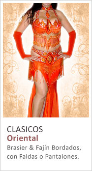 Trajes Clásicos Danza Arabe Oriental