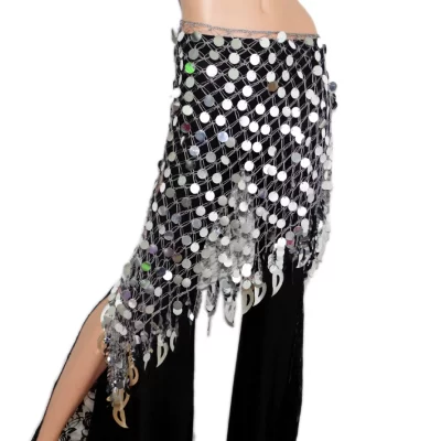 Caderin Charm Lentejuelones Plateado