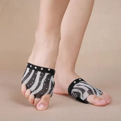 Punteras calcetas para pies, para danza.