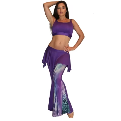 Conjunto Esencial "Manal Bellyfashion" con Sobrefalda