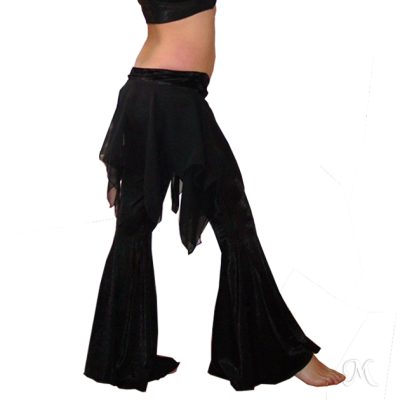 Pantalón Acampanado "Bellydance" con Sobrefalda "Yumana" | Confección a Pedido🧵