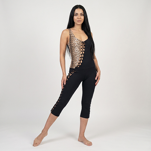 Catsuit algodon para danza firness yoga